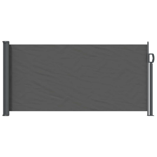 Ištraukiama šoninė užuolaida Antracito 300 x 100 cm Poliesteris