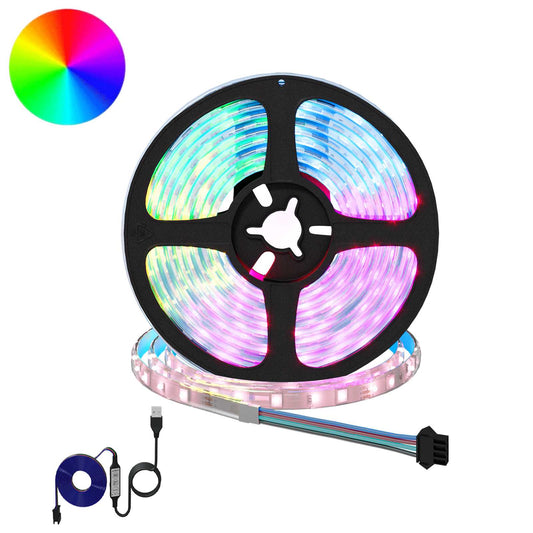 LED juosta 12 pcs Juoda ir permatoma 3000 mm Varis ir plastikas