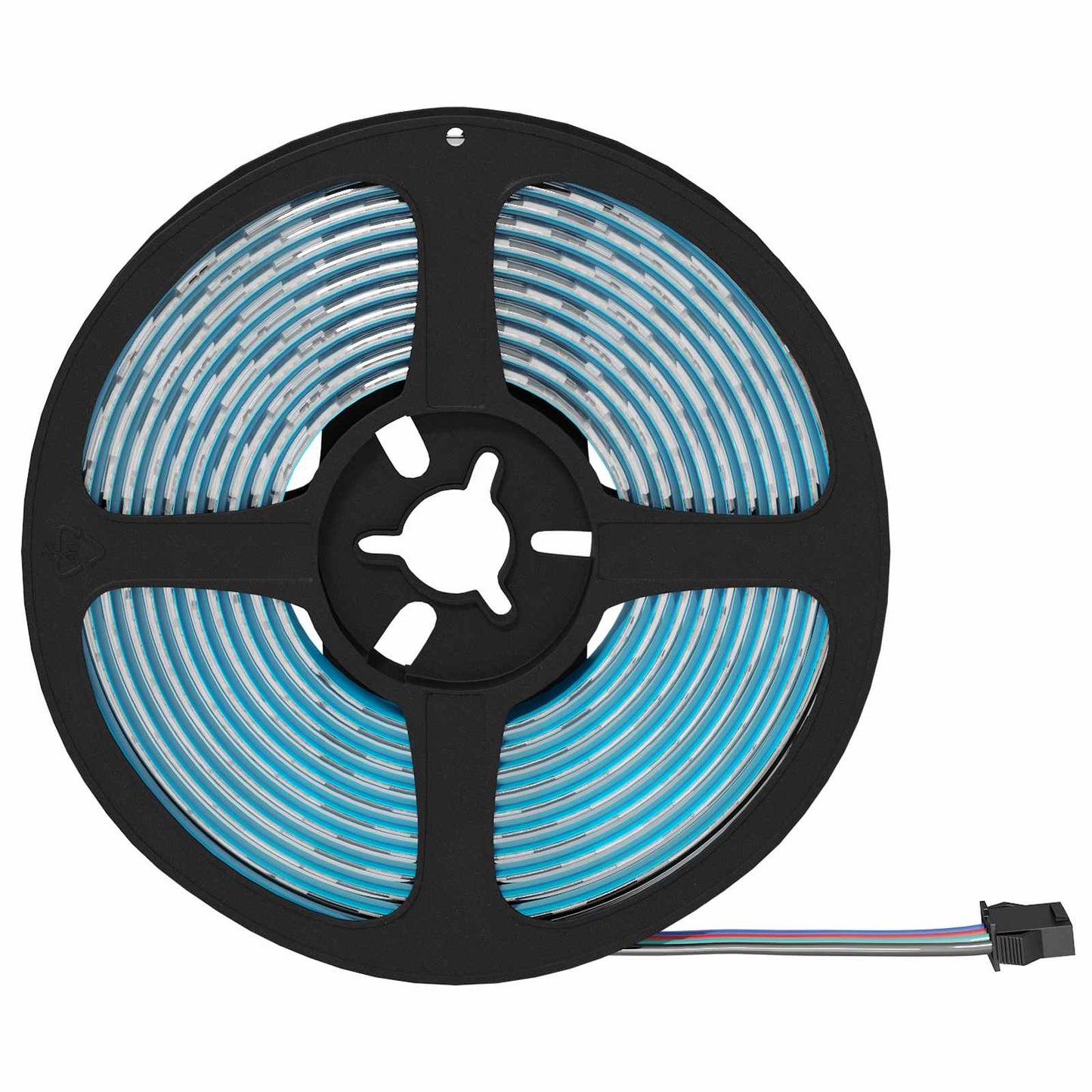 LED juosta 12 pcs Juoda ir permatoma 3000 mm Varis ir plastikas