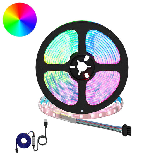 LED juosta 12 pcs Juoda ir permatoma 4700 mm Varis ir plastikas