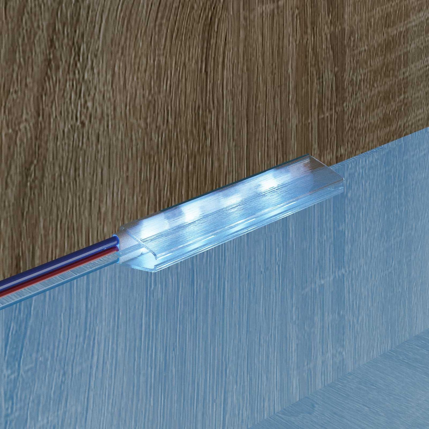 LED juosta 12 pcs Juoda ir daugiaspalvė 1745 mm