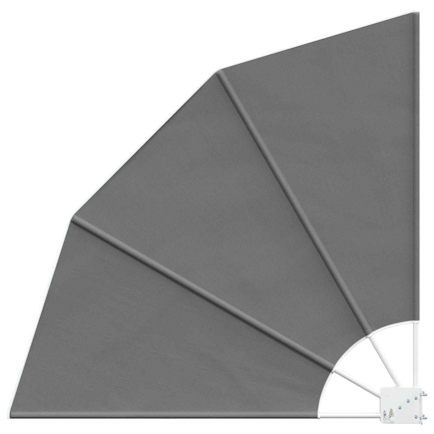 Balkono privatumo ekranas 140 x 140 cm Poliesteris