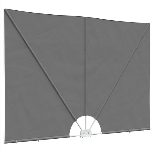Balkono privatumo ekranas 240 x 160 cm Poliesteris Stačiakampio