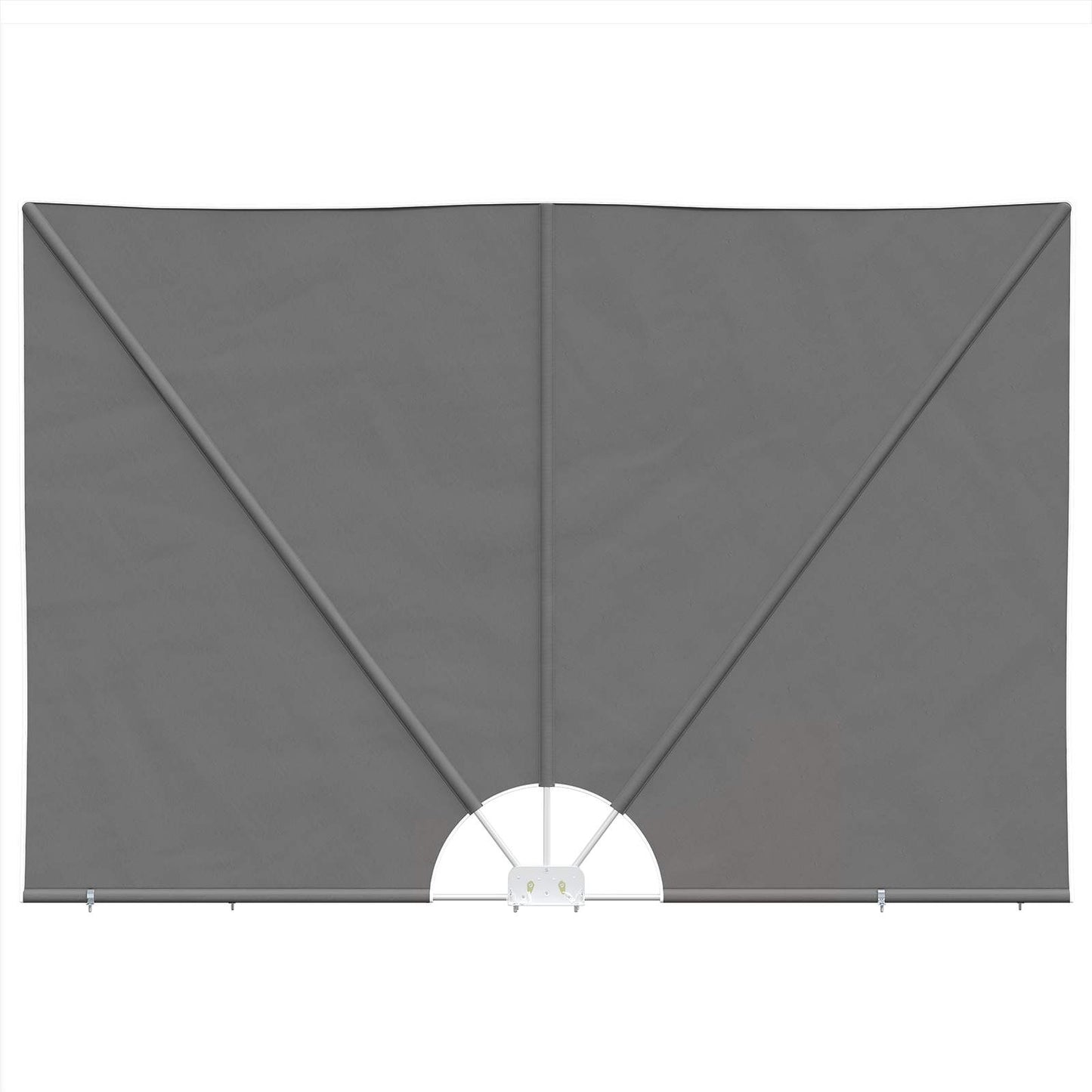 Balkono privatumo ekranas 160 x 240 cm Poliesteris Nereguliarus
