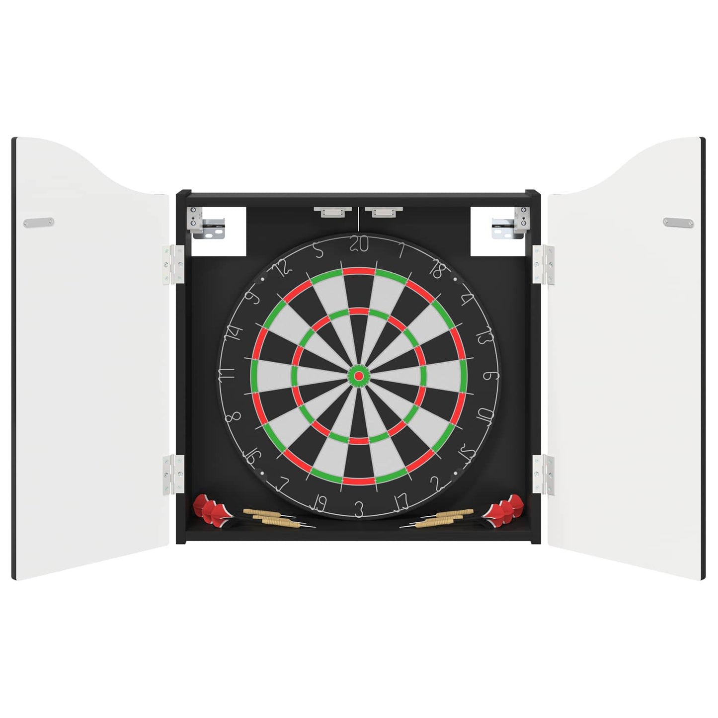 Dartboard spinta Juoda 56 x 12 x 63 cm Apdirbta mediena