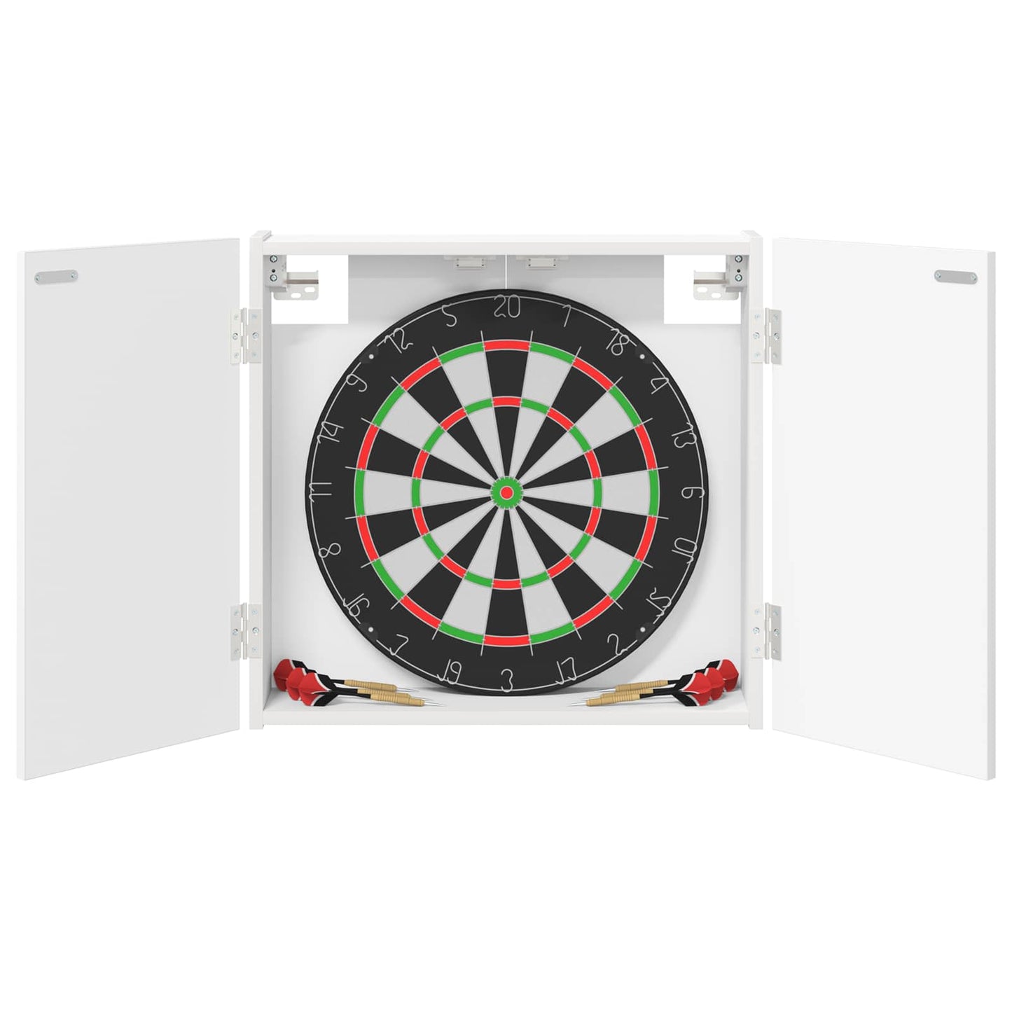Dartboard spinta Balta 56 x 12 x 53,5 cm Apdirbta mediena