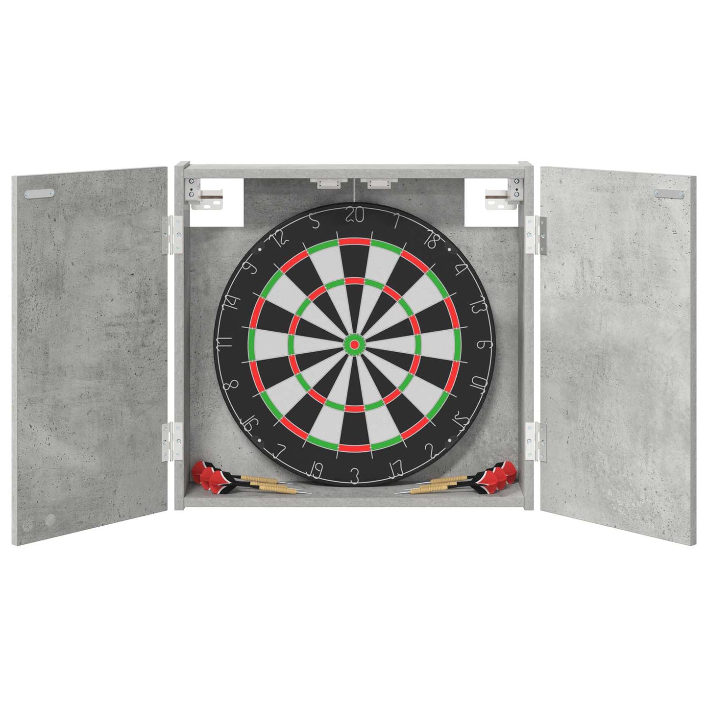 Dartboard spinta Betono pilka 56 x 12 x 53,5 cm