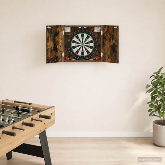 Dartboard spinta Dūminio ąžuolo 56 x 12 x 53,5 cm