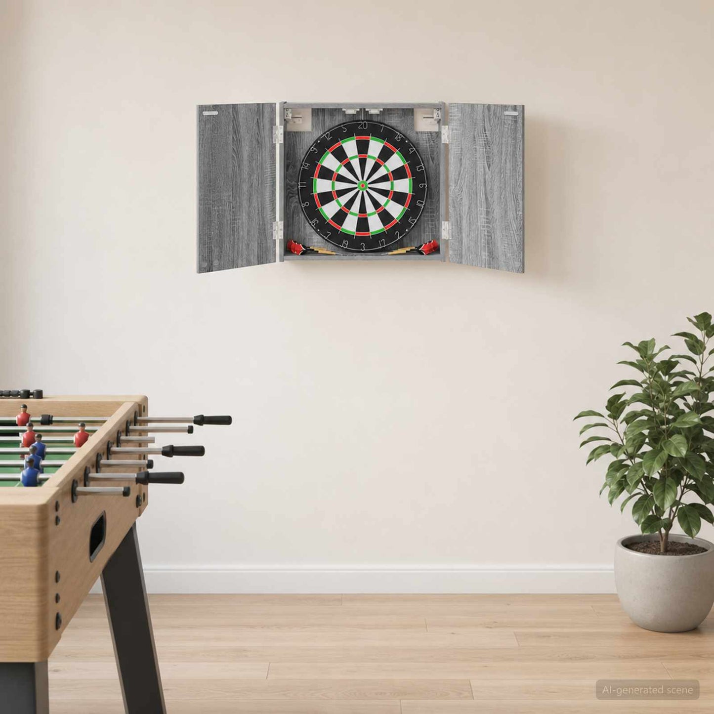 Dartboard spinta Pilka Sonoma 56 x 12 x 53,5 cm