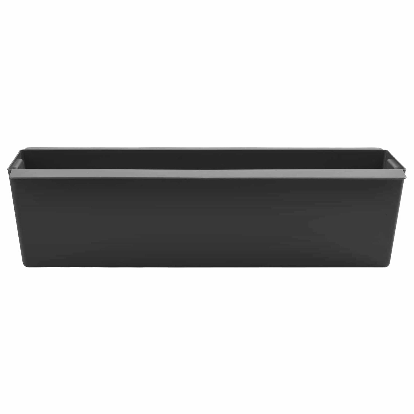 Gėlių dėžės Euro paletėms 24 pcs Juoda 36 x 13,5 x 9,5 cm