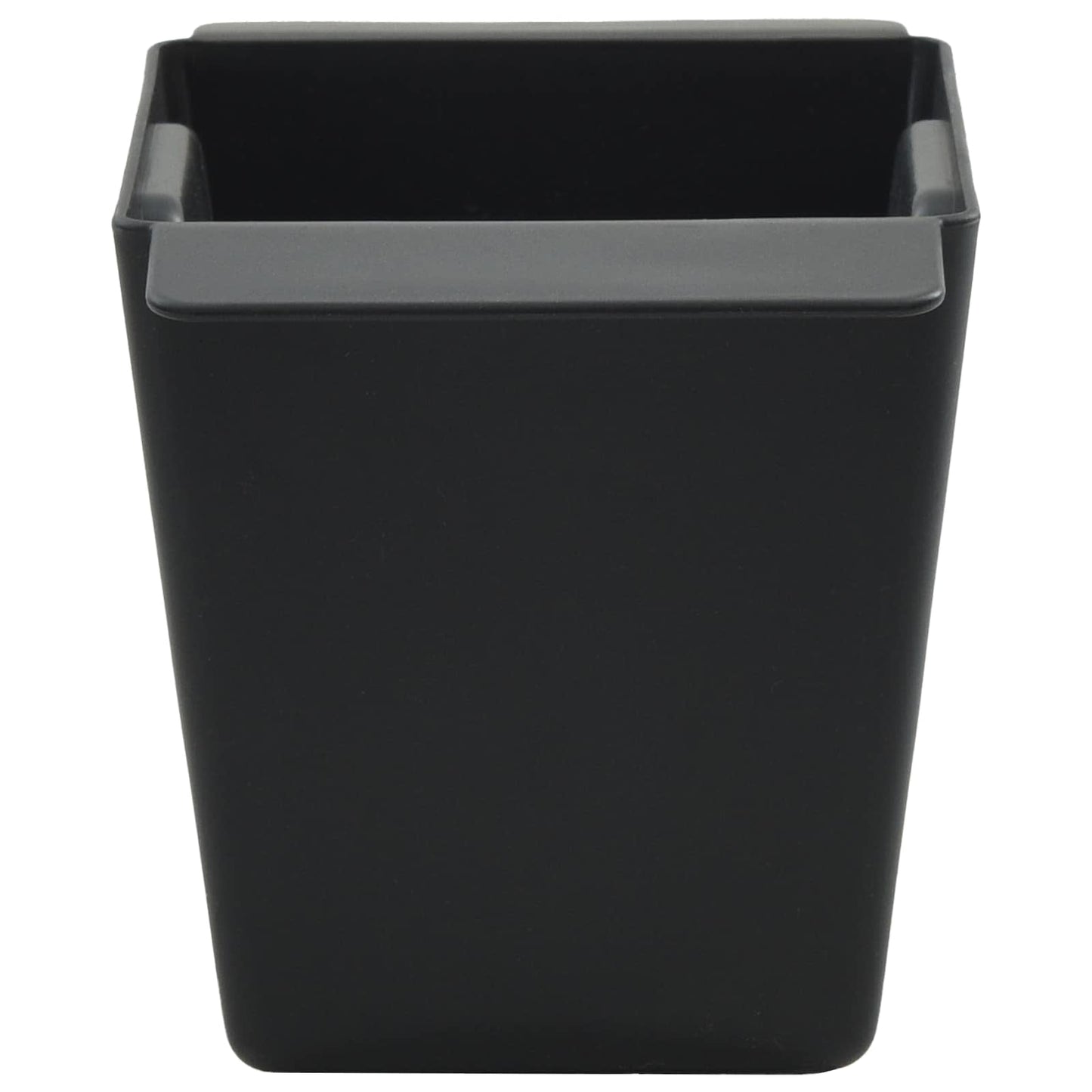 Gėlių dėžės Euro paletėms 12 pcs Juoda 14 x 9 x 9,5 cm