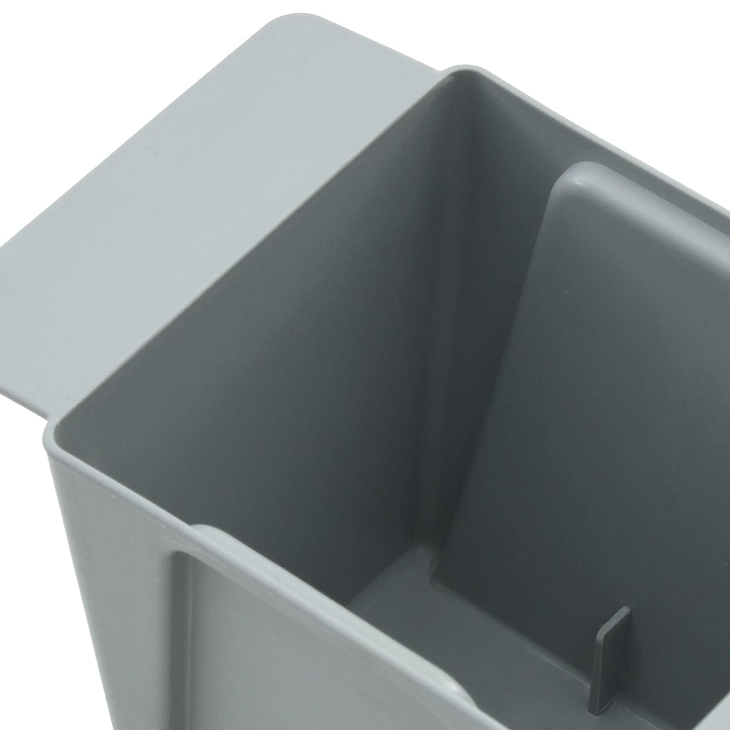 Gėlių dėžės Euro paletėms 12 pcs Šviesiai pilka 14 x 9 x 9,5 cm