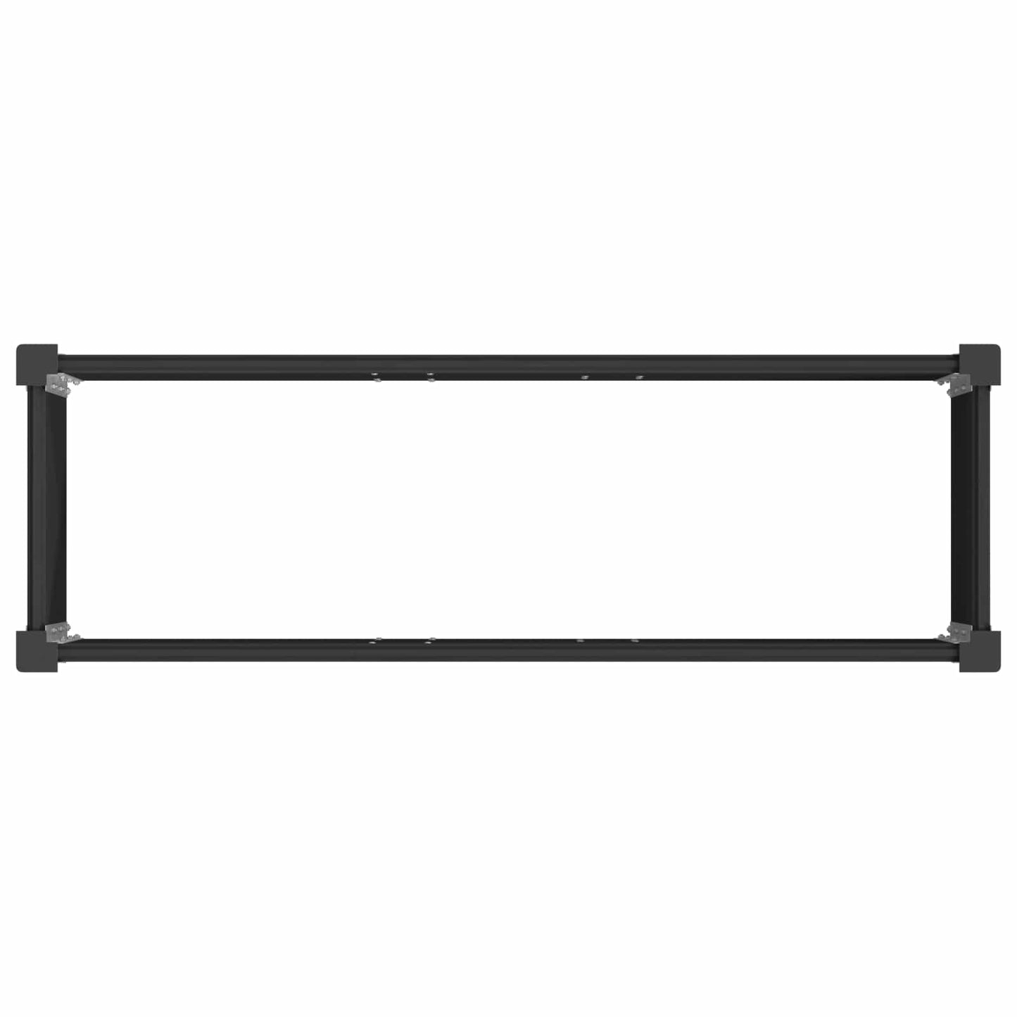 Paaukštinta sodo lova Juoda 150 x 50 x 91 cm