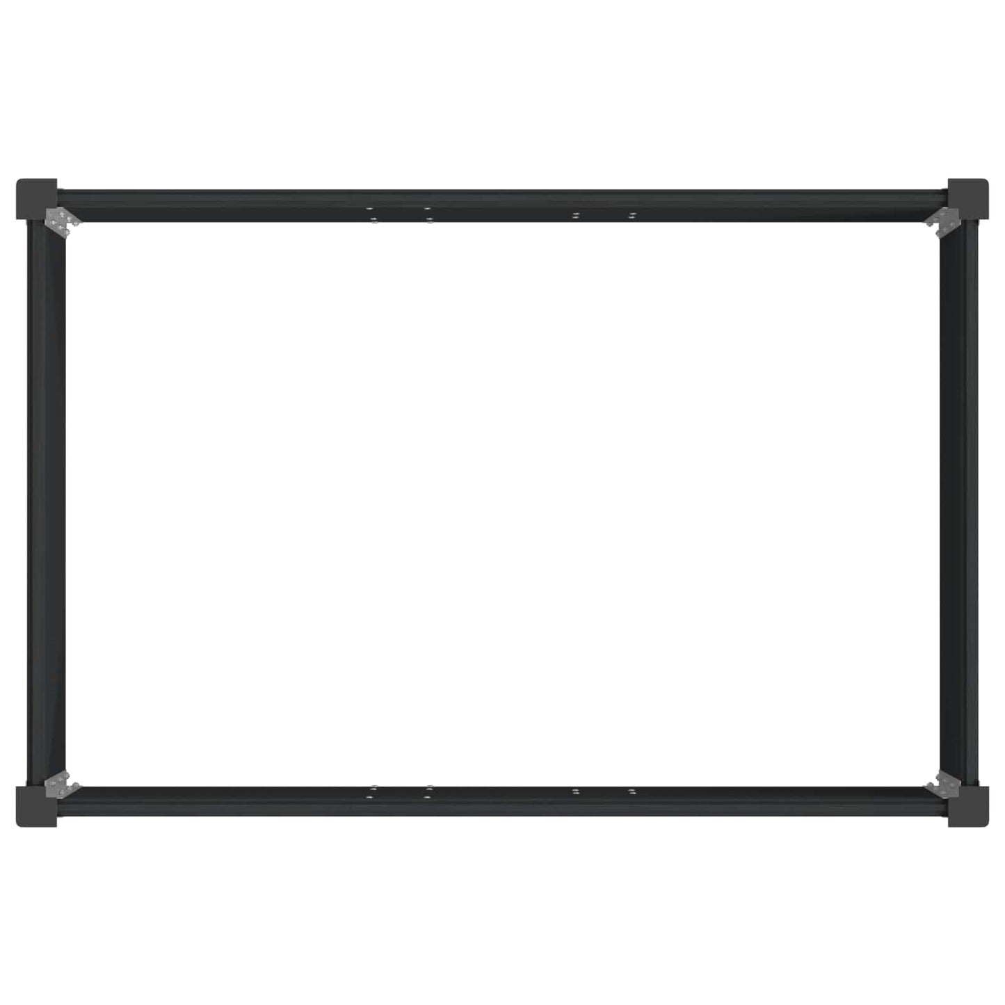 Paaukštinta sodo lova Juoda 150 x 100 x 54 cm