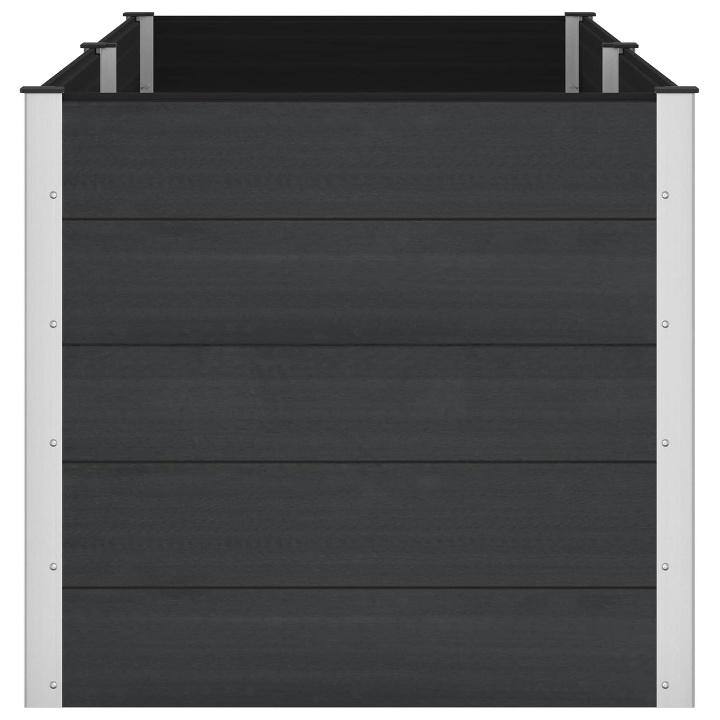 Paaukštinta sodo lova Juoda 250 x 100 x 91 cm