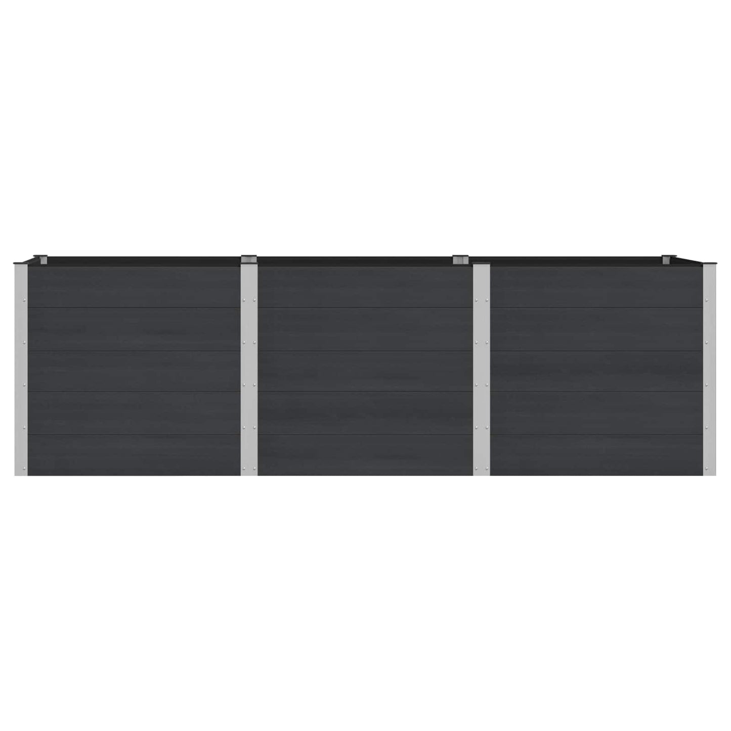 Paaukštinta sodo lova Juoda 300 x 100 x 91 cm
