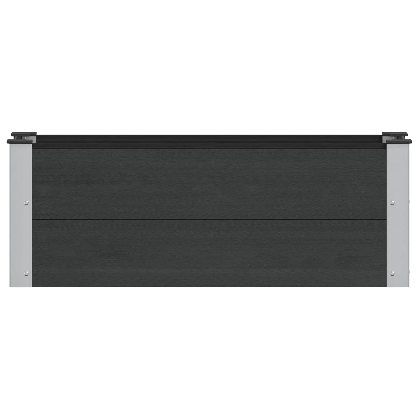 Paaukštinta sodo lova Juoda 100 x 30 x 36 cm