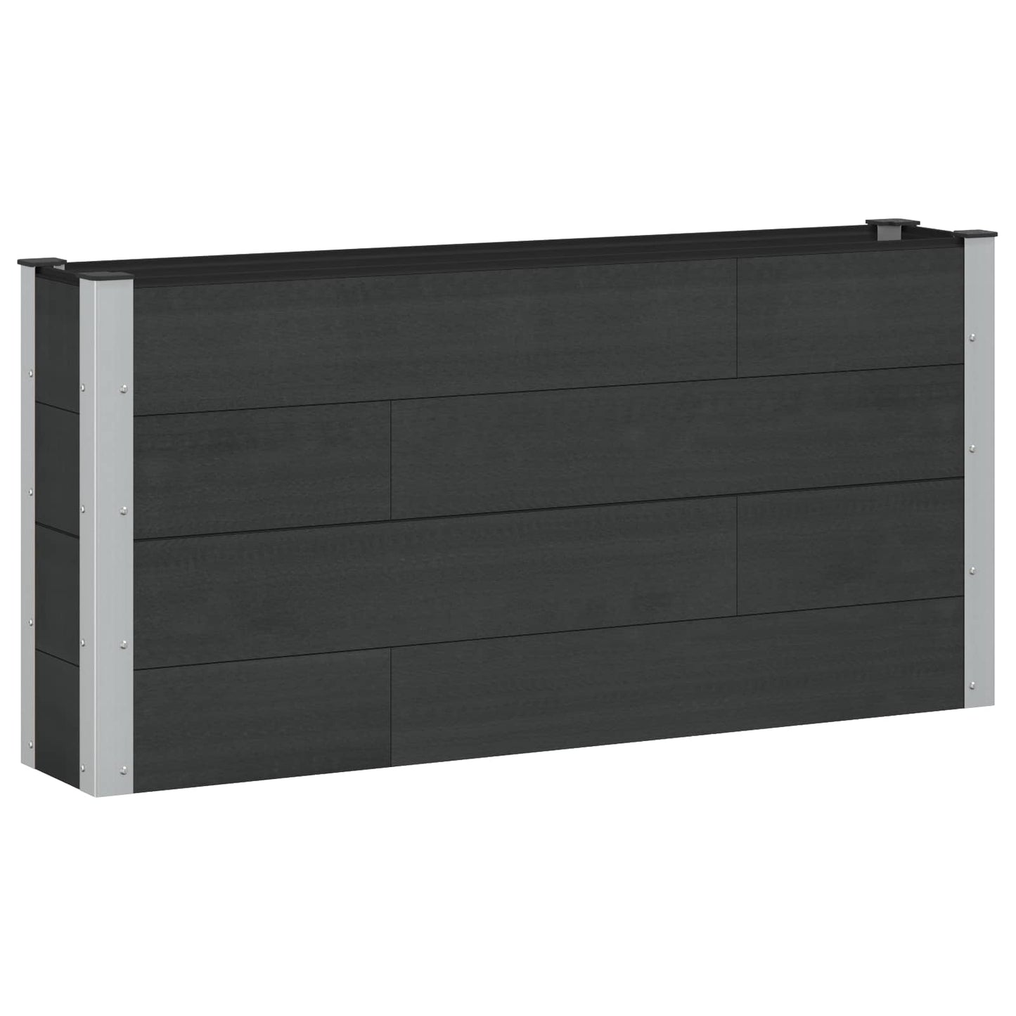 Paaukštinta sodo lova Juoda 150 x 30 x 72 cm