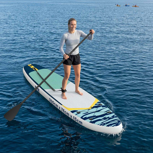 Pripučiama stovėjimo panele APEX 305 x 76 x 15 cm Mėlyna skirta