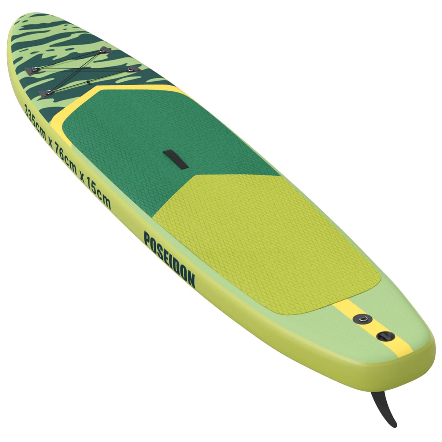 Pripučiamas Stan Up Irklas POSEIDON Žalia 335 x 76 x 15 cm PVC