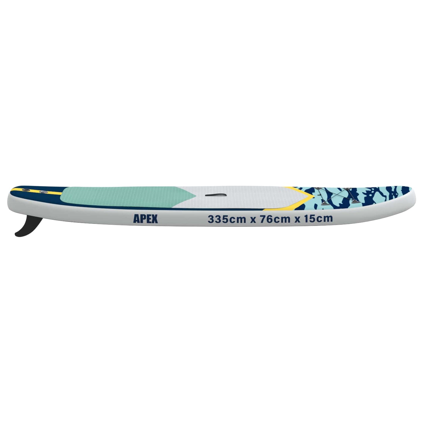 Išpūstas Stand Up Paddle Board APEX 335 x 76 x 15 cm Mėlyna