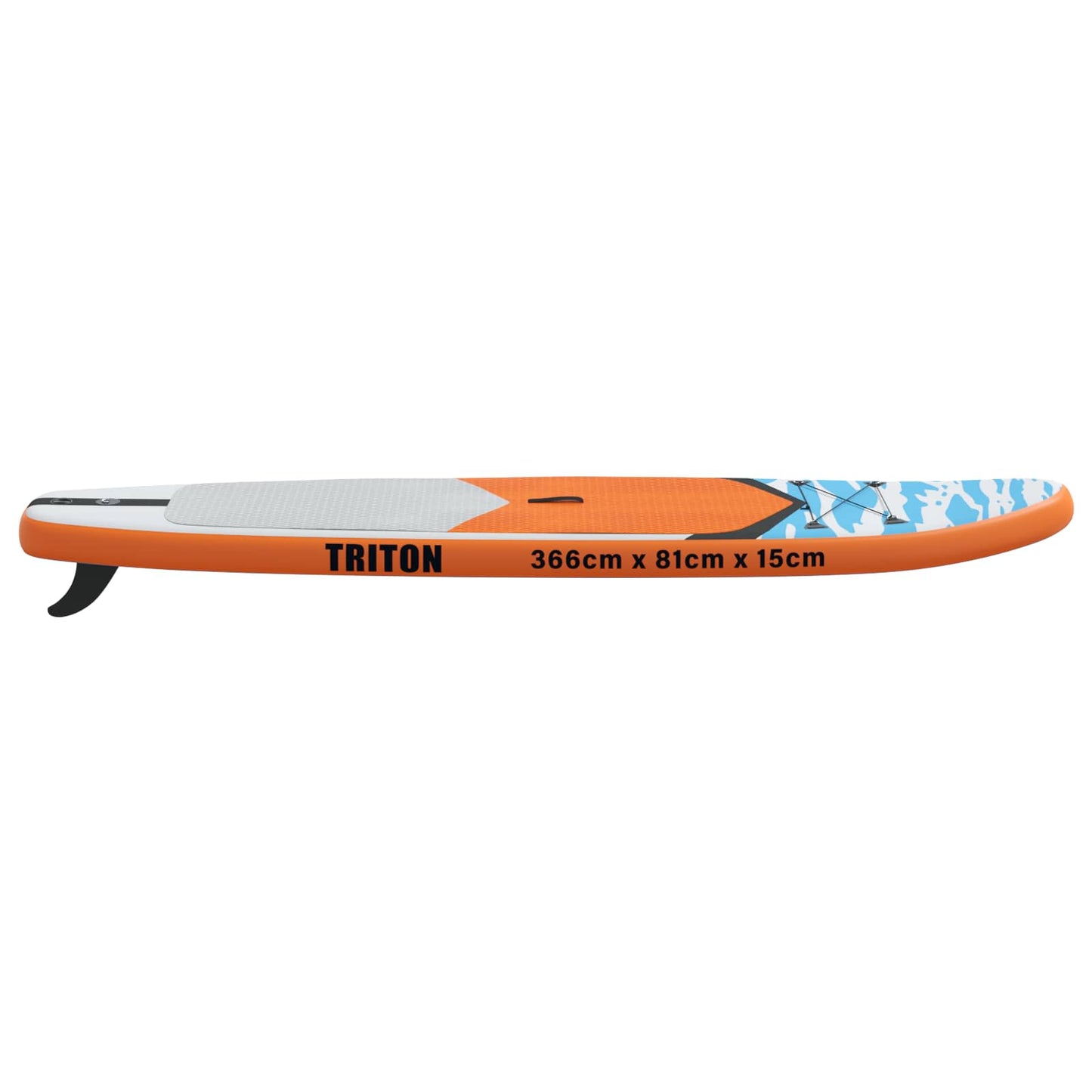 Pūstinis stalo irklavimo lenta TRITON 366 x 81 x 15 cm Mėlyna