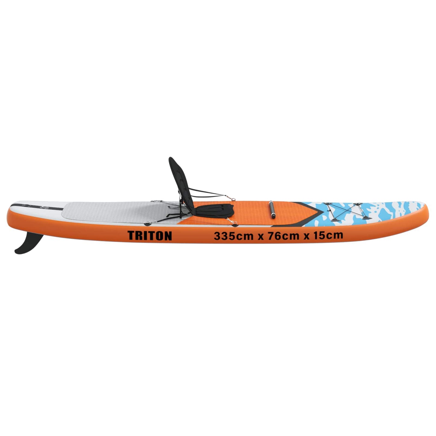 SUP lenta su sėdyne 2-in-1 TRITON 335 x 76 x 15 cm Mėlyna