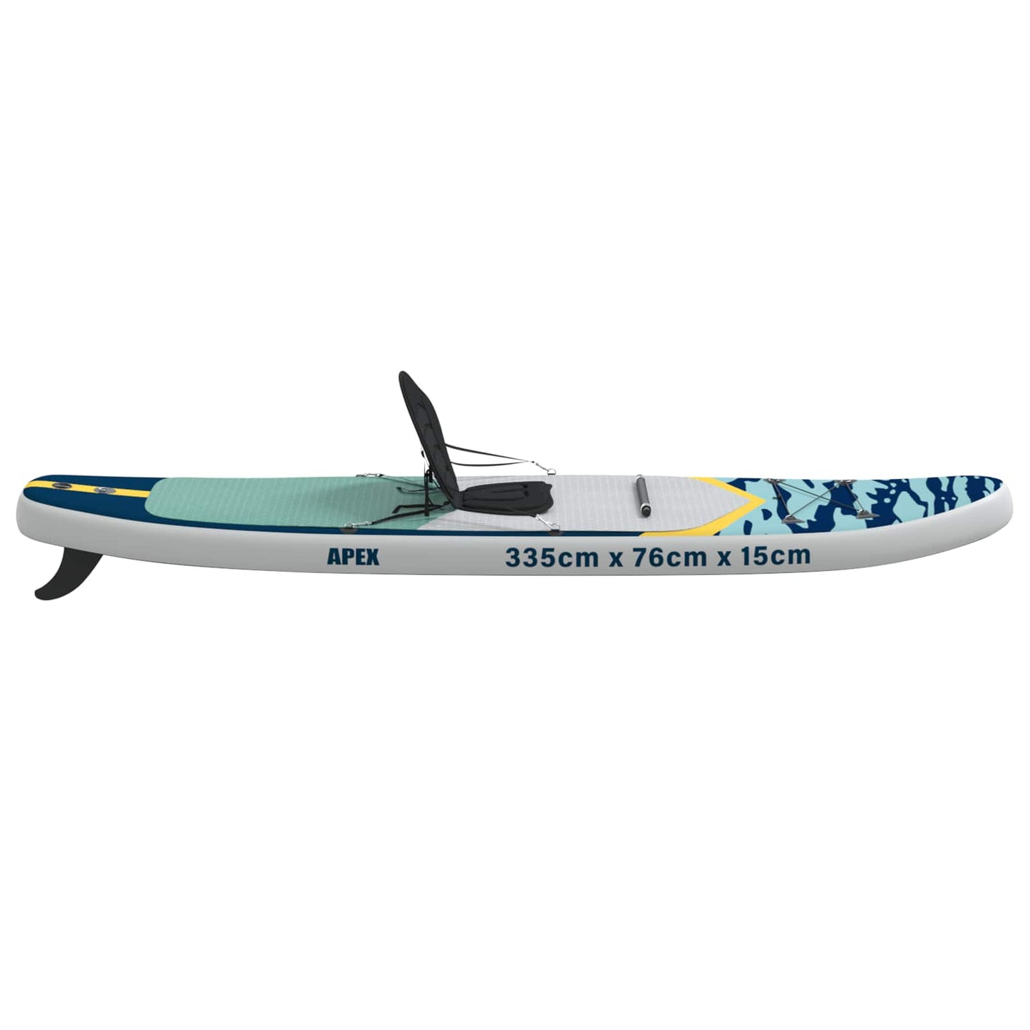 SUP lenta su sėdyne 2-in-1 APEX 335 x 76 x 15 cm Mėlyna skirta