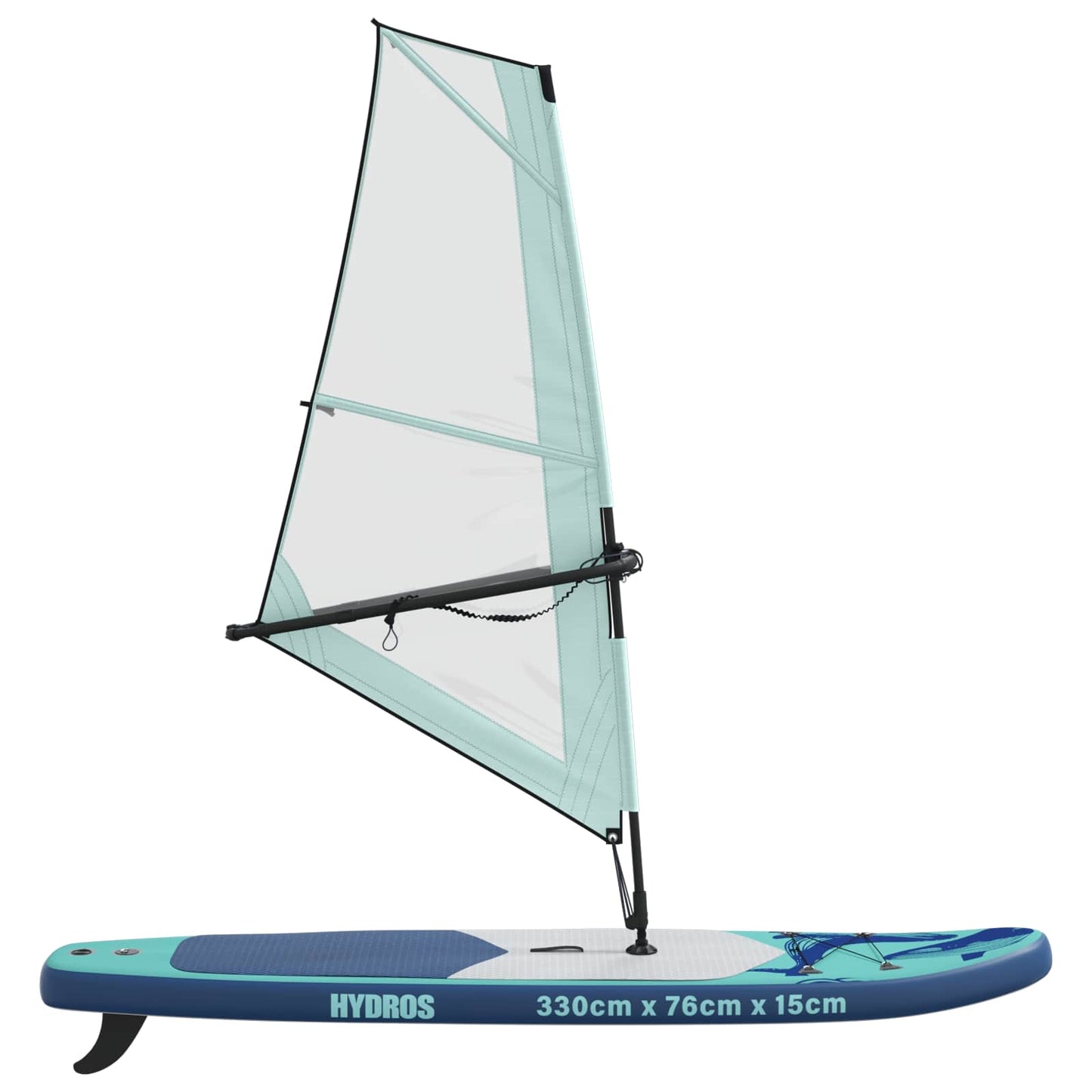 Pripučiamas SUP lenta su burės HYDROS 330 x 76 x 15 cm Turkio