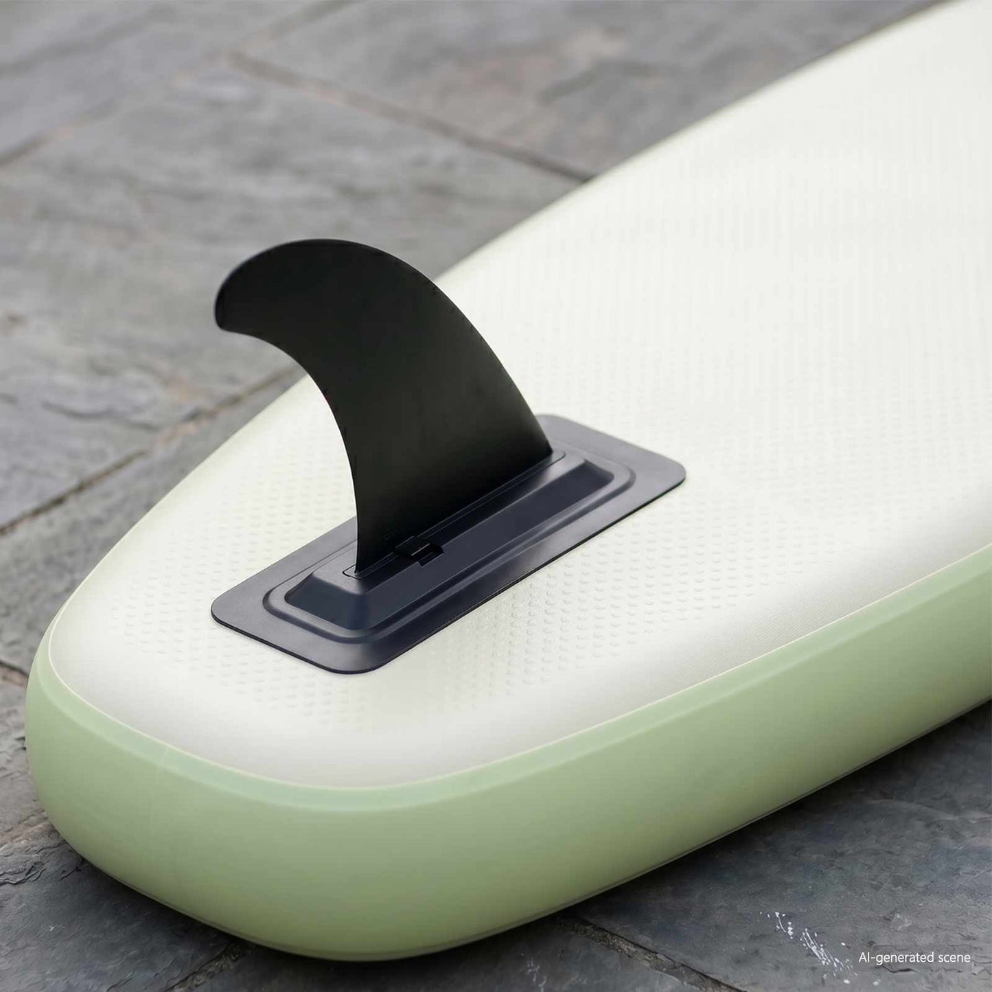 SUP plunksna 3,5 x 18 x 21,5 cm Nailonas Juoda