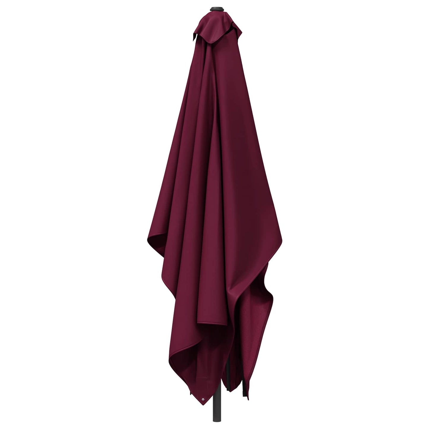 Sodo skėtis 200 x 300 cm Poliesteris Stačiakampio Bordo raudona