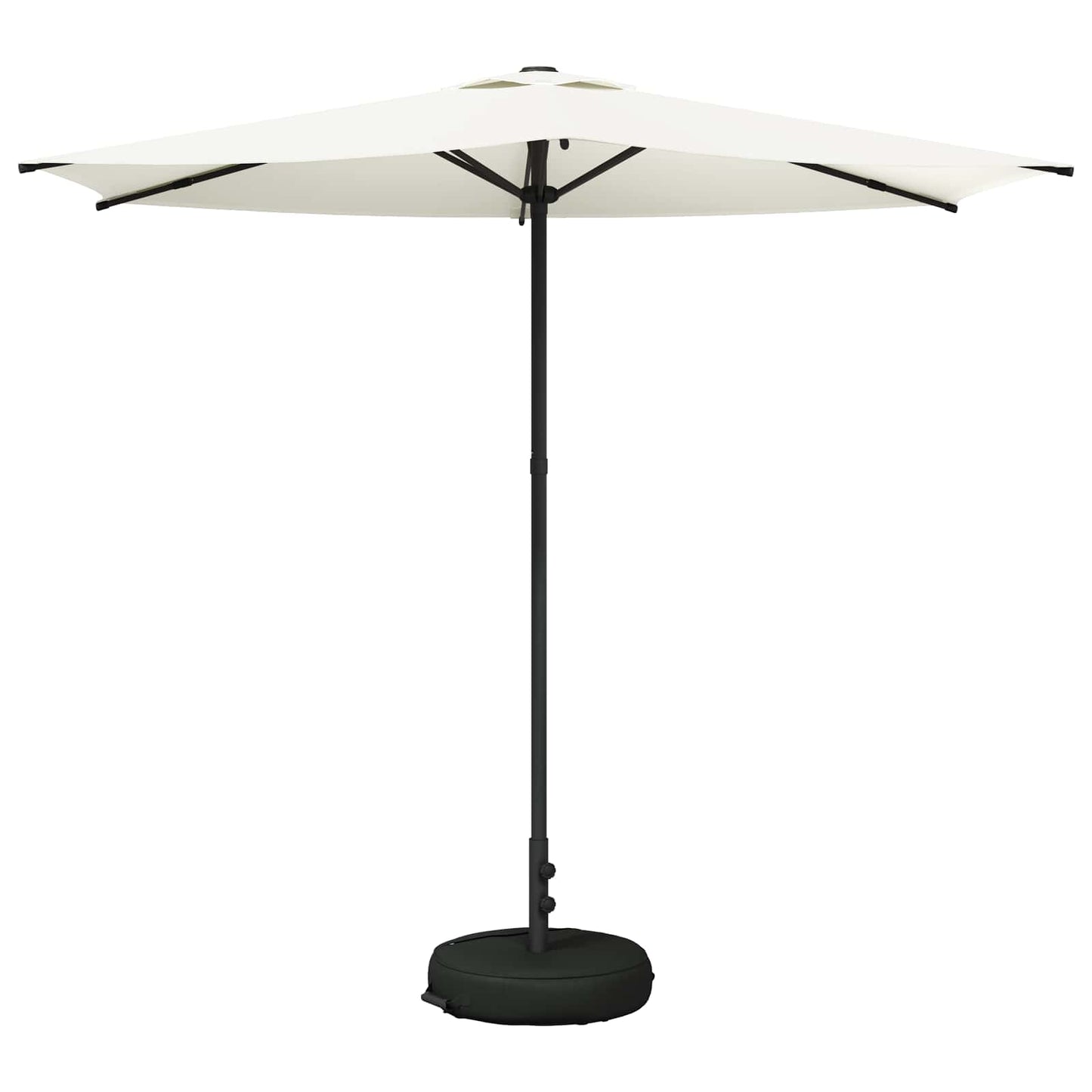 Sodo skėtis 270 x 270 cm Poliesteris Stačiakampio Kreminė