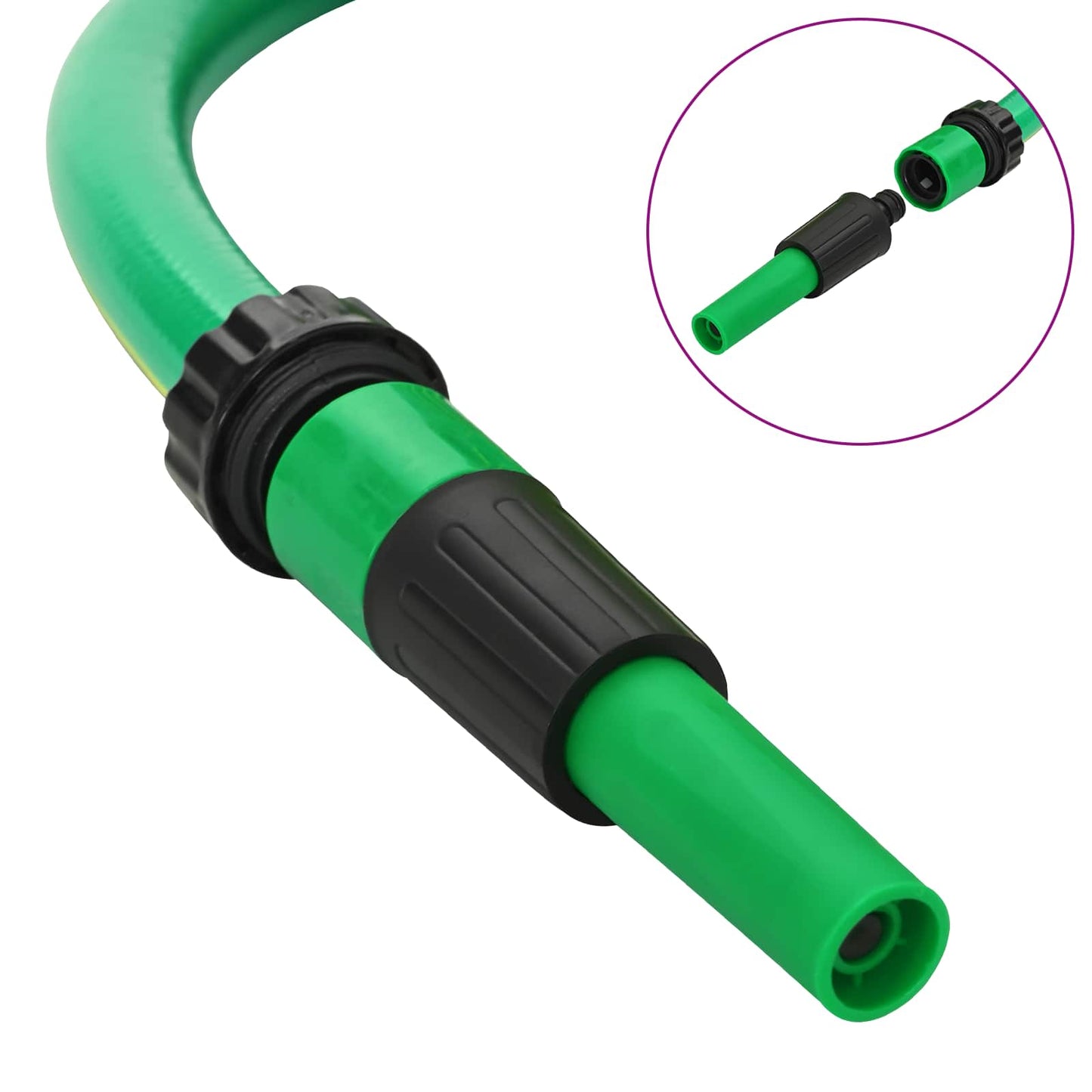 Sodo žarna 5 sluoksnių Žalia ir geltona 1 / 2'' 20 m PVC