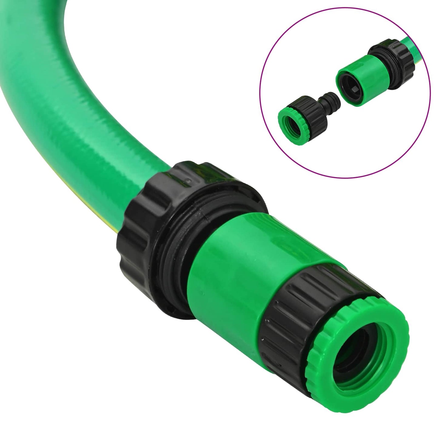 Sodo žarna 5 sluoksnių Žalia ir geltona 3 / 4'' 50 m PVC