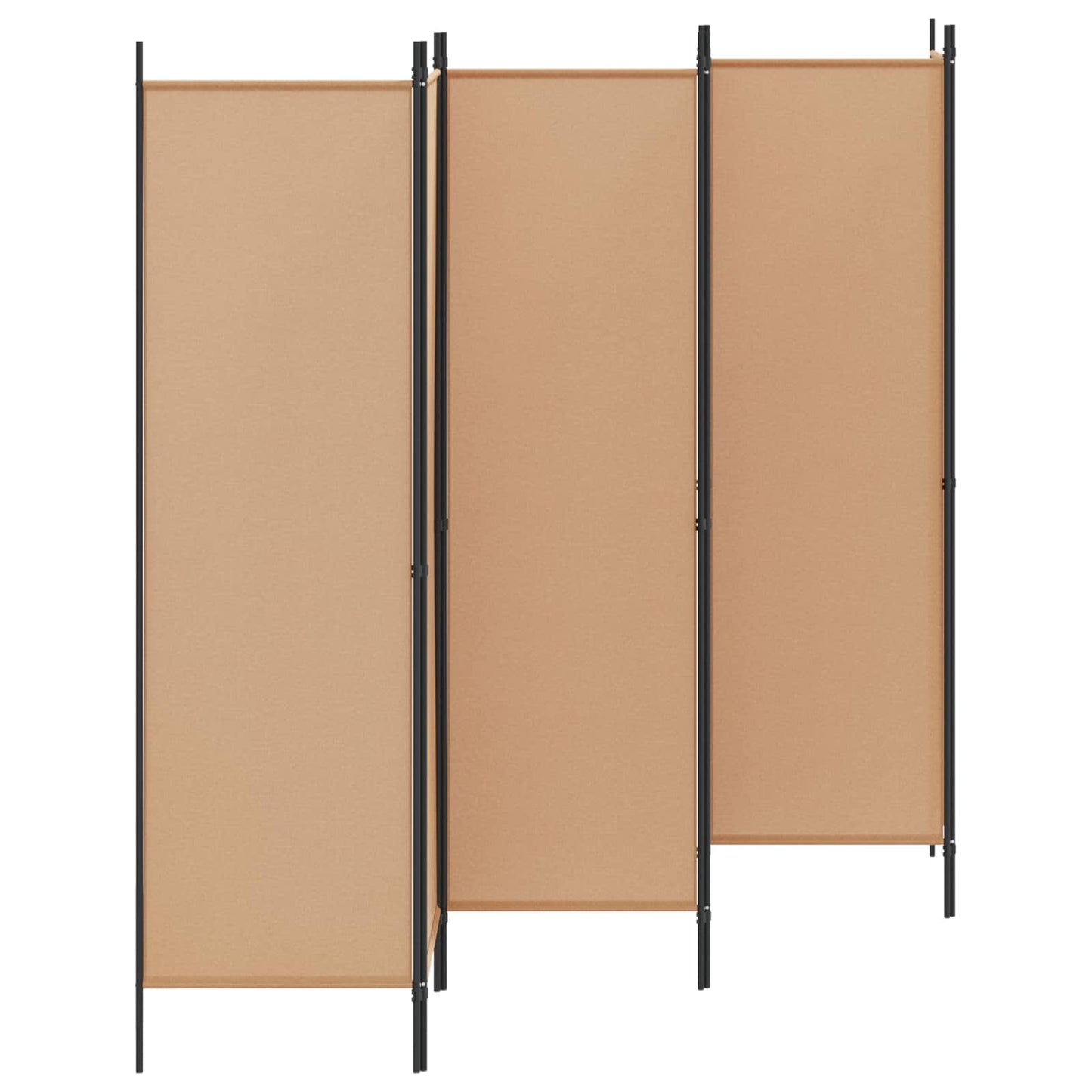 6-skydelio kambario pertvara Smėlio 300 x 180 cm Audinys
