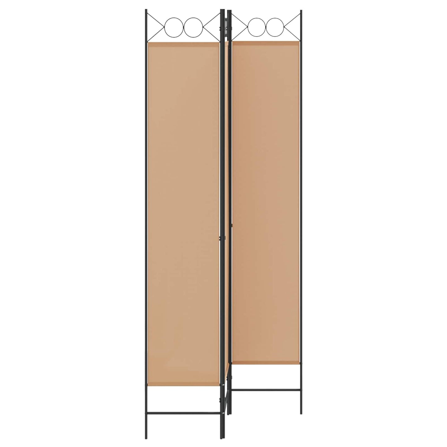 3-panelis kambario skirstytuvas Smėlio 120 x 220 cm Audinys