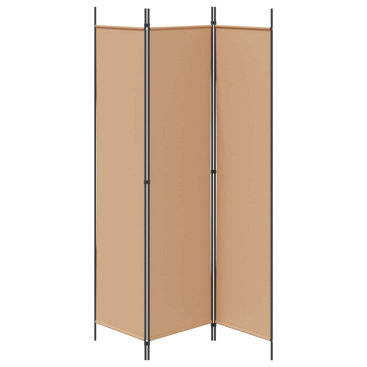3-panelis kambario skirstytuvas Smėlio 150 x 200 cm Audinys