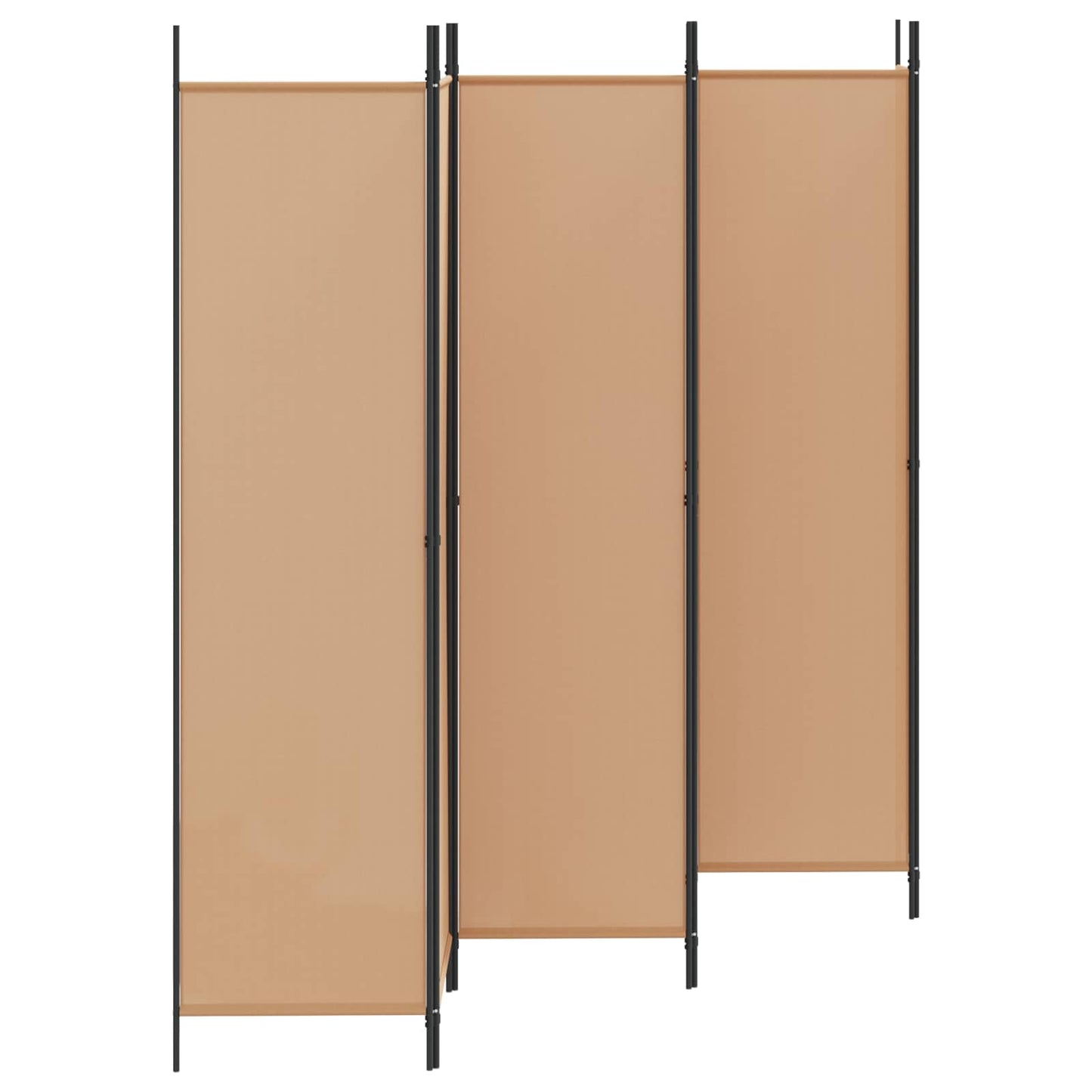 6-skydelio kambario pertvara Smėlio 300 x 200 cm Audinys
