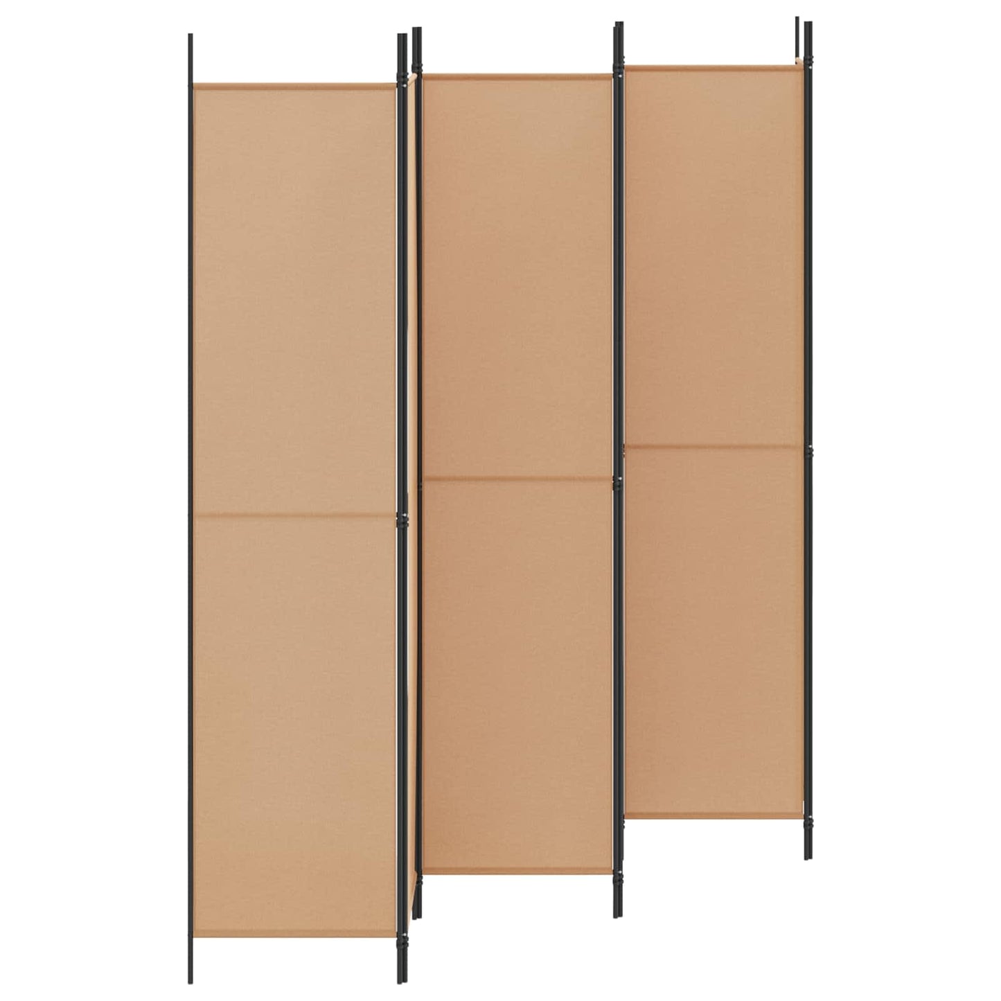 6-skydelio kambario pertvara Smėlio 300 x 220 cm Audinys