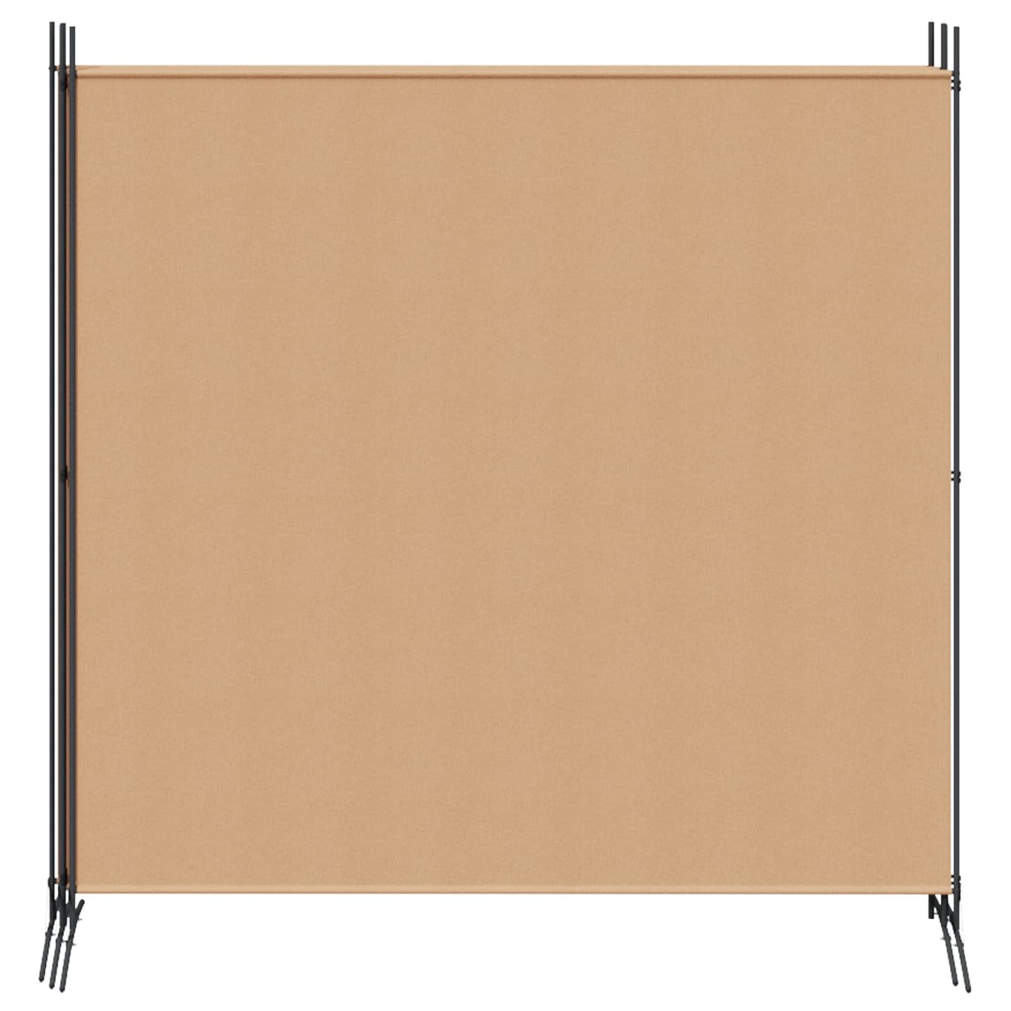 4-skydelis kambario skirstytuvas Smėlio 698 x 180 cm Audinys