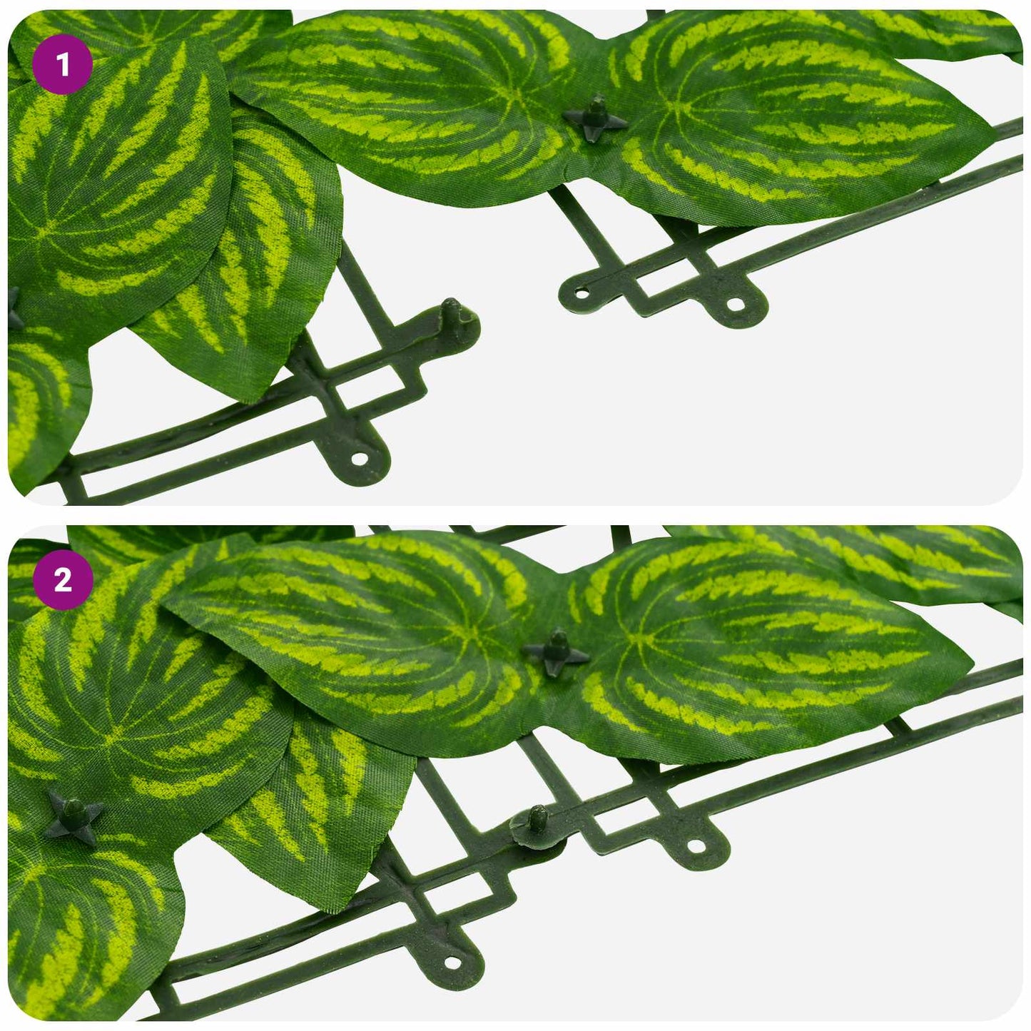 Balkono ekranas su lapais Žalia ir geltona 500 x 100 cm