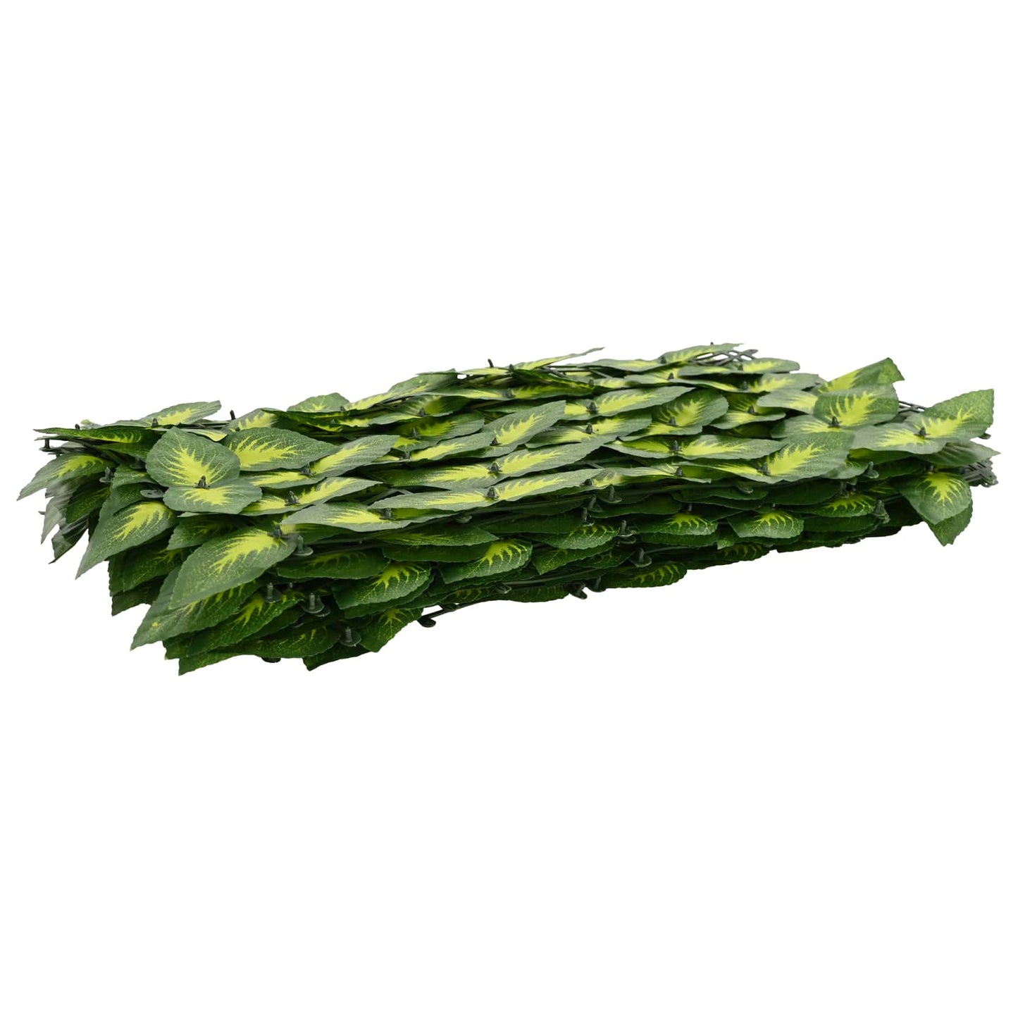 Balkono ekranas su lapais Žalia ir geltona 400 x 75 cm