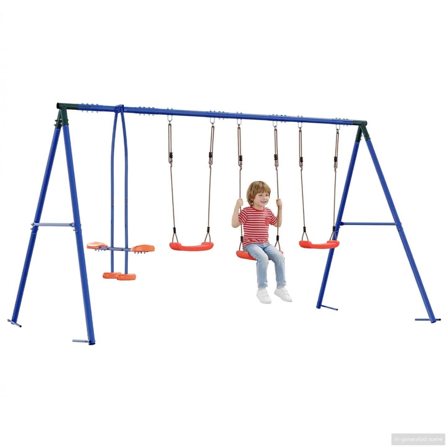 Lauko supirčių komplektas Įvairiaspalvis 330 x 185 x 185 cm