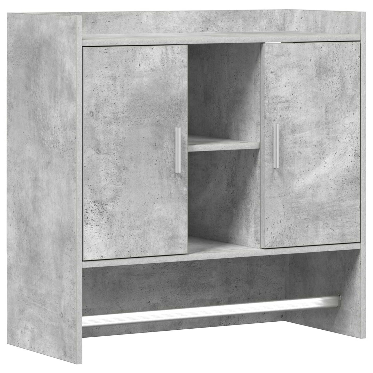 Sieninė lentyna Sieninis Betono pilka 80 x 36 x 80 cm