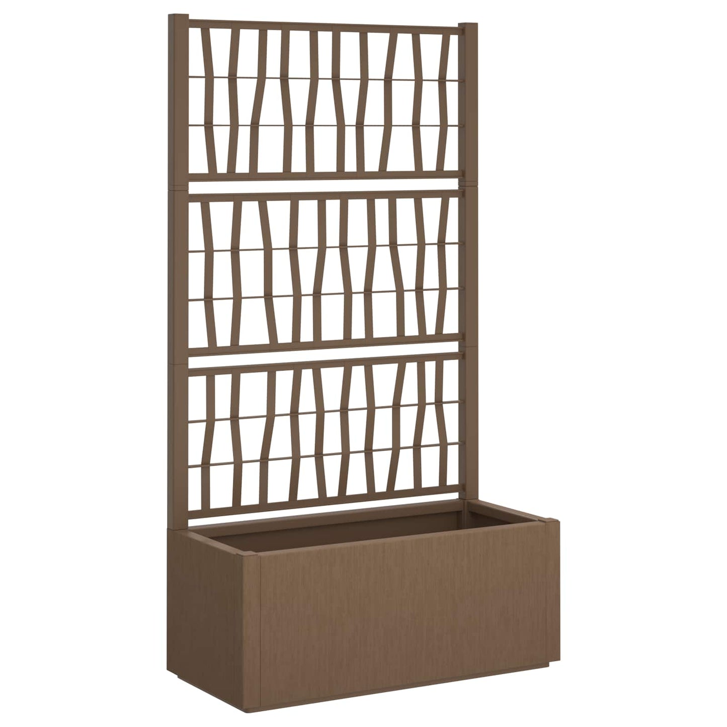 Sodas vazonas su trellis Ruda 80 x 36 x 140 cm PP