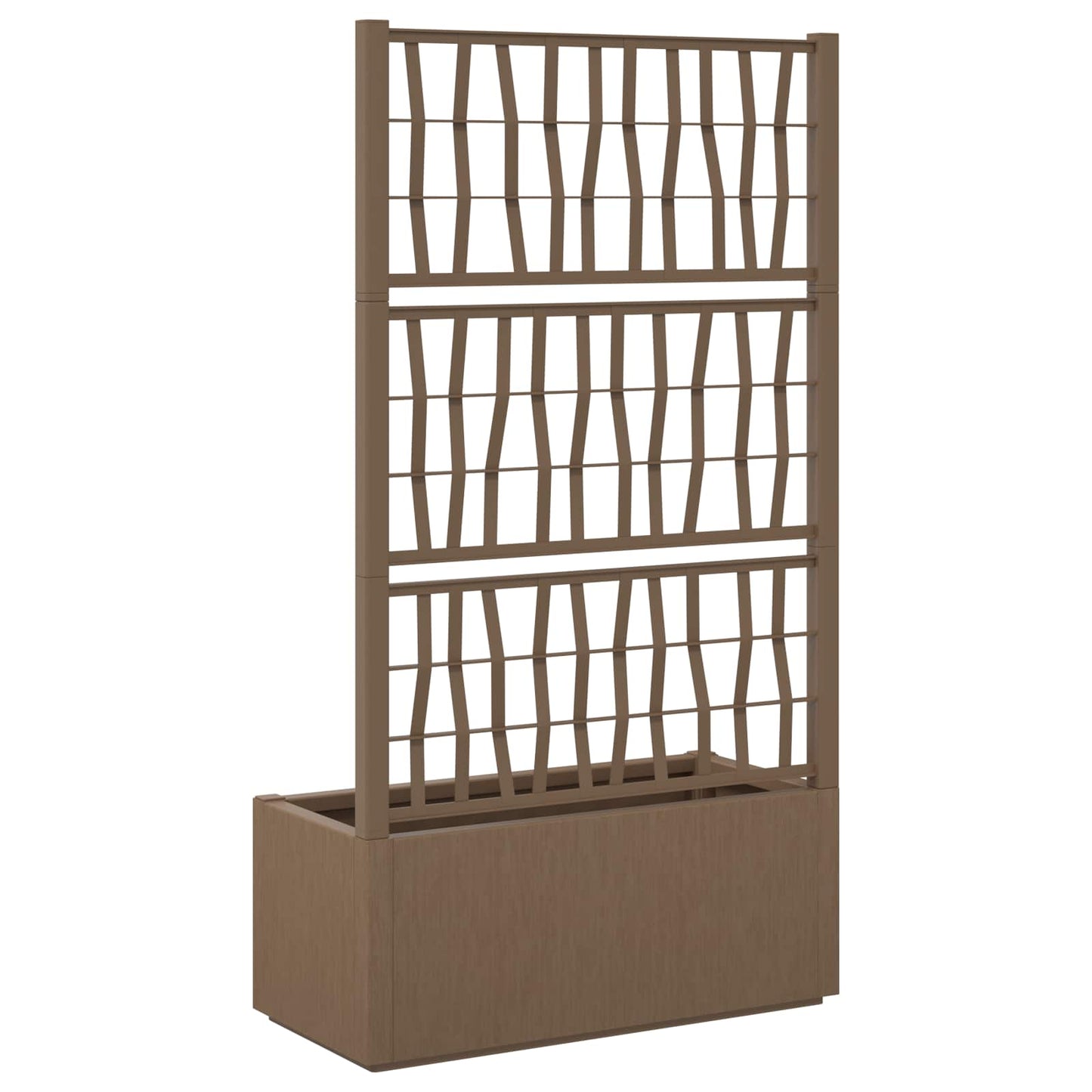 Sodas vazonas su trellis Ruda 80 x 36 x 140 cm PP
