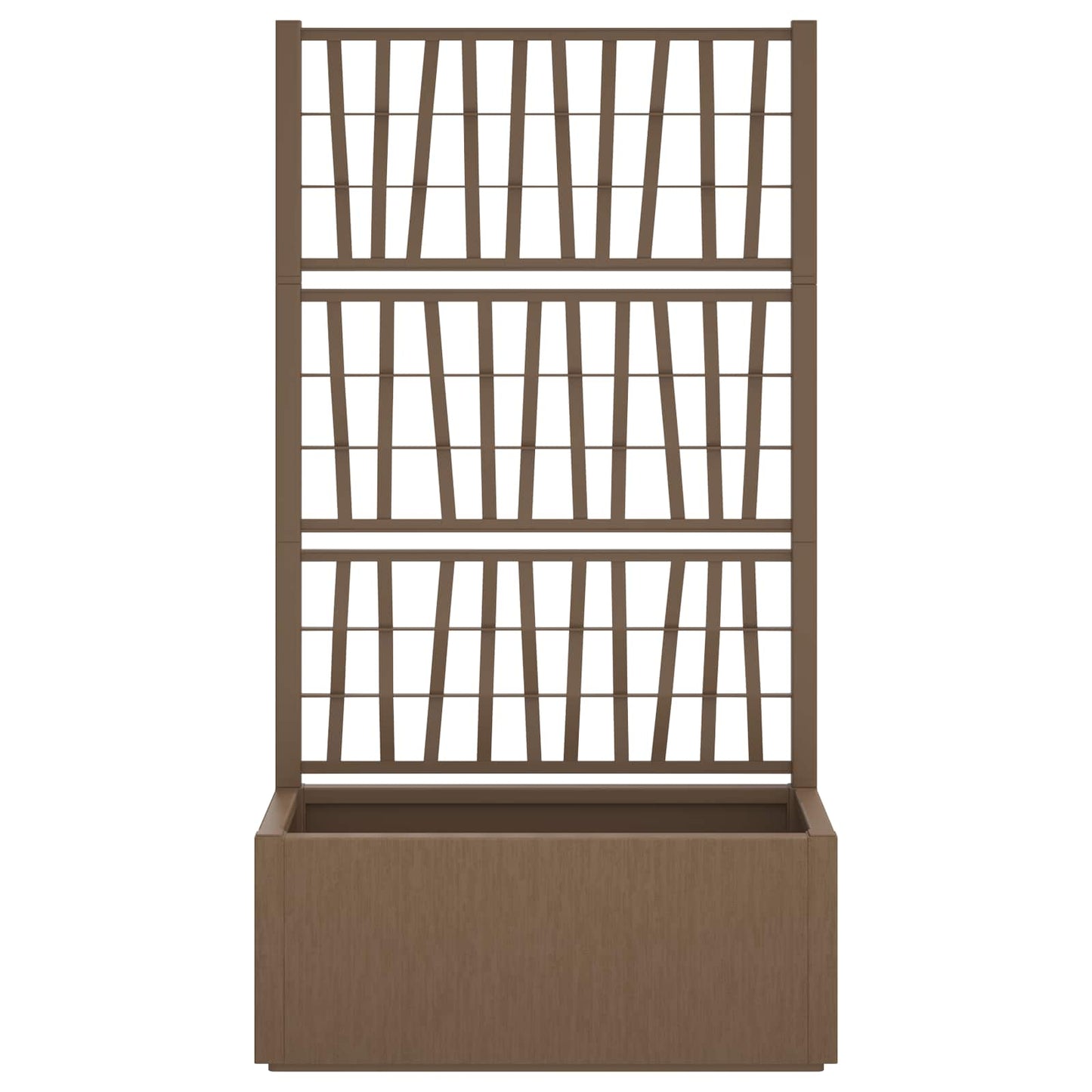 Sodas vazonas su trellis Ruda 80 x 36 x 140 cm PP