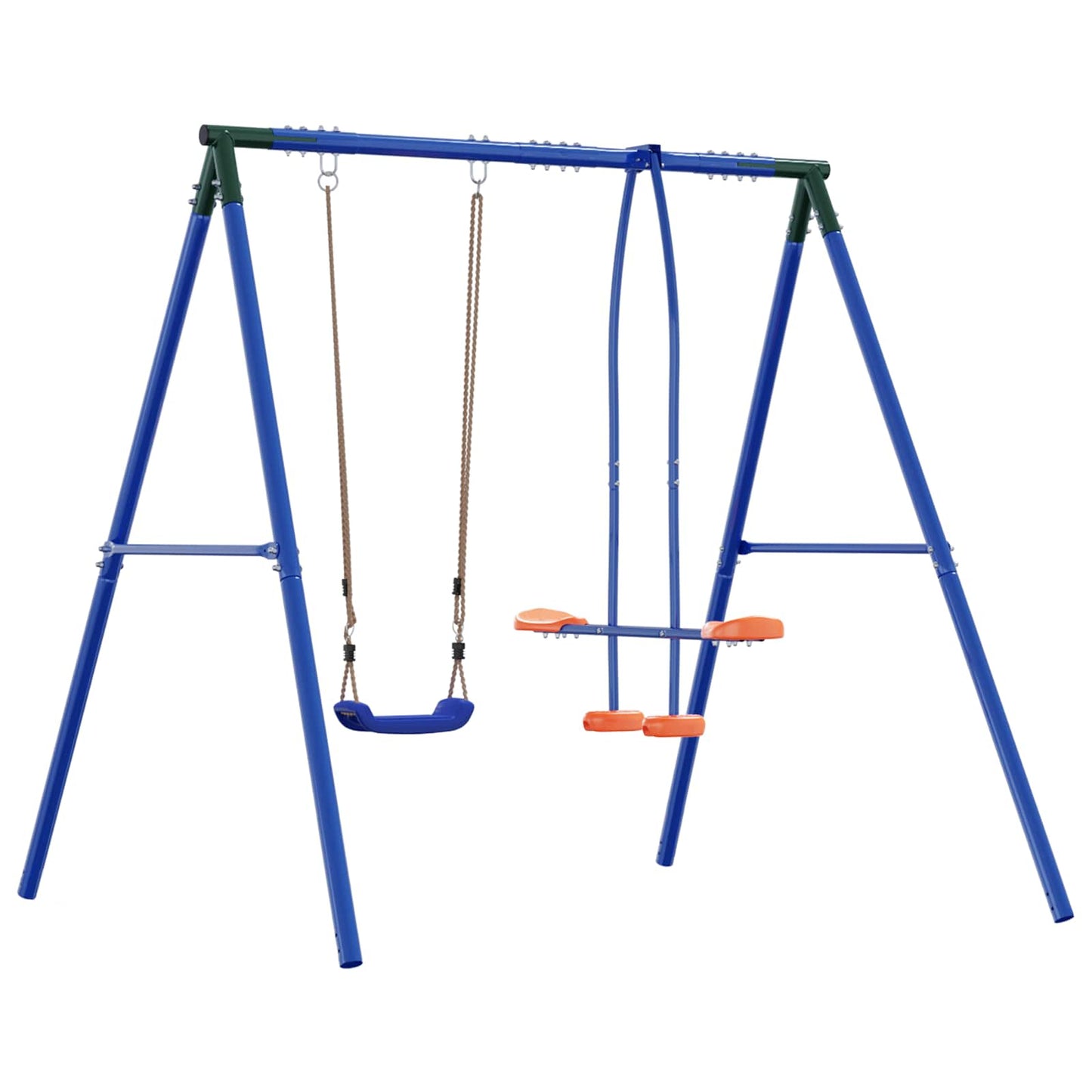 Lauko sūpynių rėmas su glideriu, skirtas iki 3 vaikų