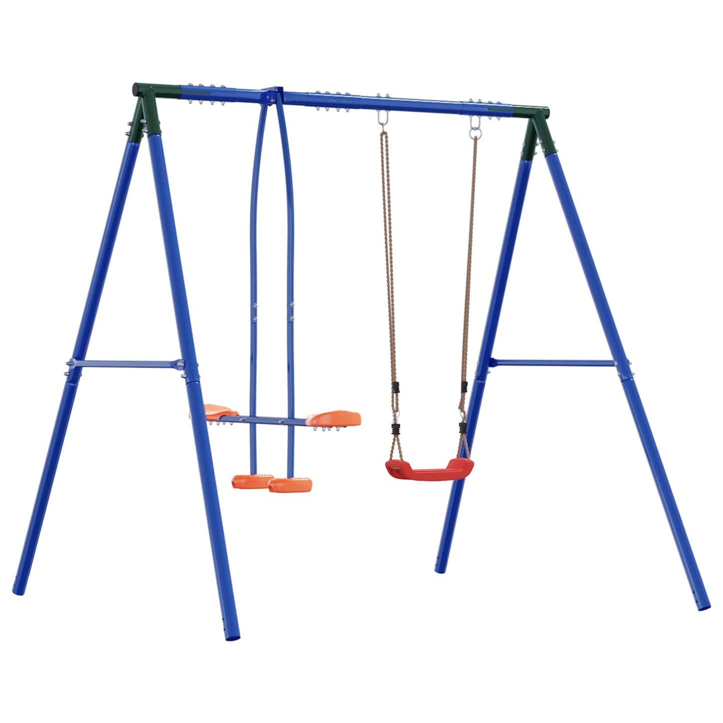 Lauko sūpynių rėmas su glideriu, skirtas iki 3 vaikų