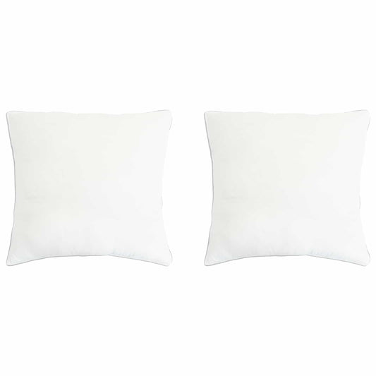 Pagalvė 2 pcs 80 x 80 cm Bambuko pluoštas Balta